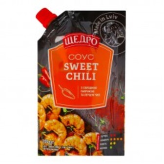 Соус Sweet Chili Дой/П 200Г Щедро