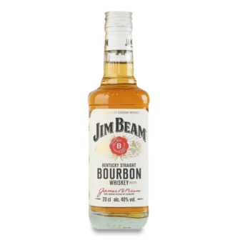 Віскі Jim Beam Бурбон White (0,2л)
