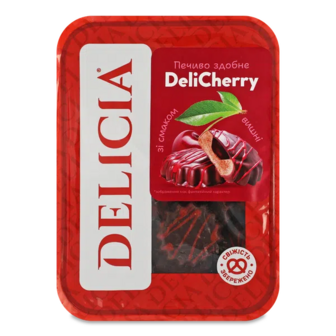 Печиво Delicia DeliCherry зі смаком вишні здобне (0,18кг)