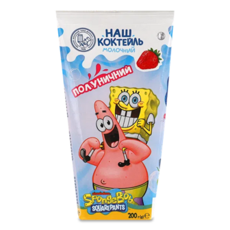 Коктейль молочний ОКЗДХ Наш коктейль Полуничний (200г)