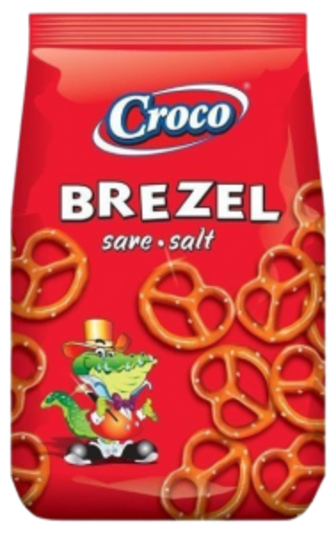 Соломка Croco Brezel фігурна солена 80г