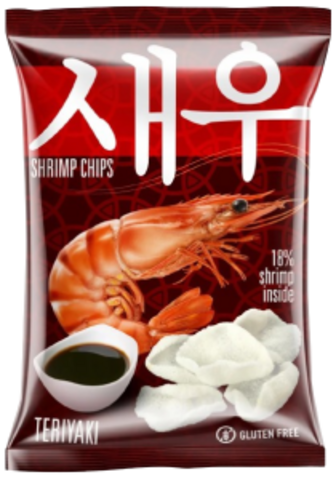 Креветкові чіпси Shrips зі смаком соусу Теріякі 50 г