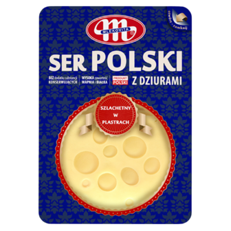 Сир "Ser Polski" слайс ТМ Mlekovita, 150 г