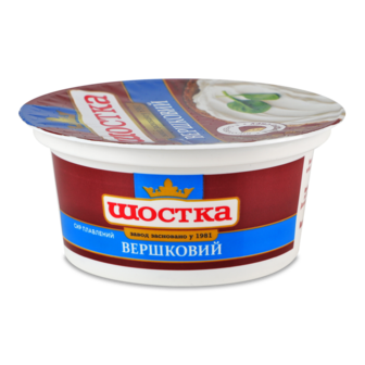 Сир пл "Вершковий" 50% 150г /Шостка/
