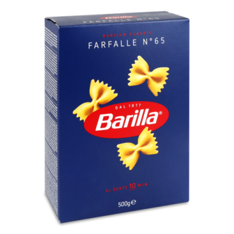 Макарони Farfalle №65 ТМ Barilla, 500г