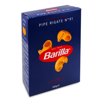 Макарони Pipa Rigate №91 ТМ Barilla, 500г