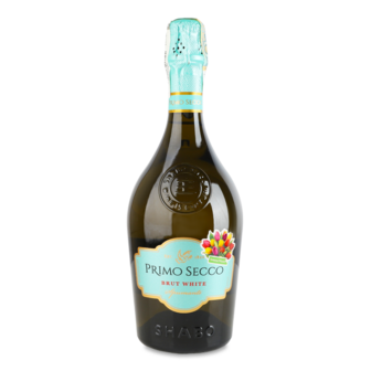 Вино ігристе "Primo Secco" брют біле ТМ Шабо, 0,75л