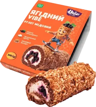 Рулет Ukie Sweets Ягідний Vibe 300 г