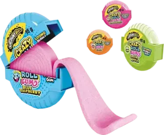 Жувальна гумка JohnyBee Crazy Roll Gum 15 г