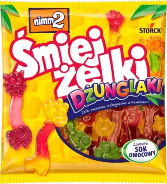 Цукерки Nimm2 Джунглики желейні 90 г