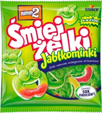 Цукерки Nimm2 Кислі яблука желейні 90 г