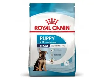 Сухий корм ROYAL CANIN MAXI PUPPY для цуценят 12 кг + 3 кг (термін придатності 12.2026)