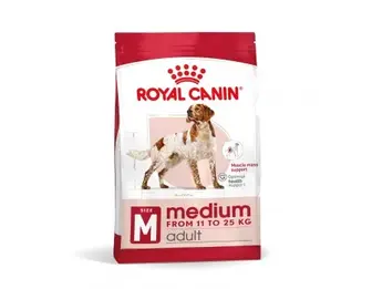 Royal Canin Medium Adult для дорослих собак середніх розмірів, 12+3 кг (термін придатності 11.2026)