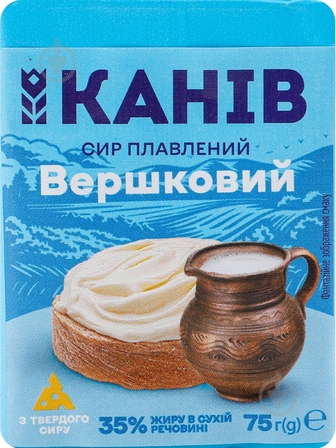 Сир Канів плавлений Вершковий 35%