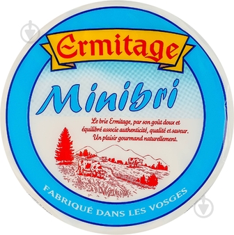Сир Ermitage мінібрі 60% 250г