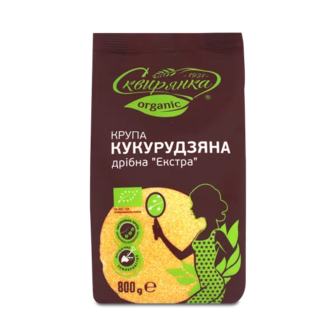 Крупа «Сквирянка» кукурудзяна екстра Organik (800г)