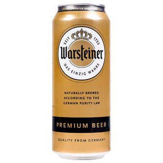 Пиво Warsteiner Premium світле фільтроване 0,5 л