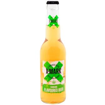 Пиво X-mark Flavoured Beer Cannabis світле фільтроване 0,33 л