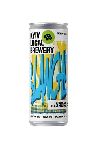Пиво Kyiv Local Brewery Urban Blanche світле 0,33 л