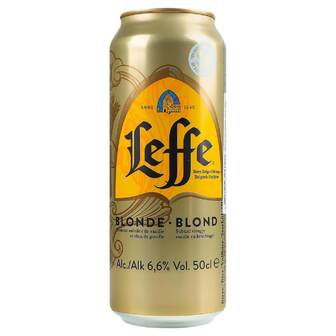 Пиво Leffe Blonde світле 0,5 л