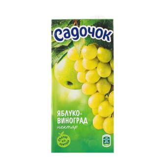 Нектар Садочок "Яблуко-виноград", 0.95 л