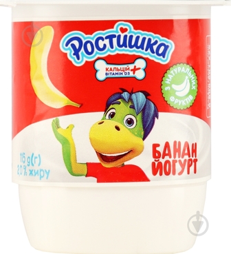 Йогурт Растішка 2% банан 115 г