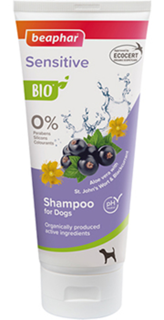 Beaphar Bio Shampoo Sensitive Французький шампунь для собак із чутливою шкірою (200 мл)