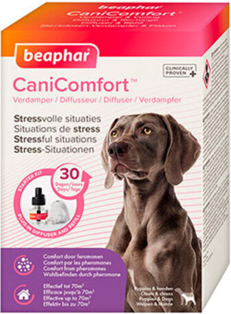 Beaphar CaniComfort Calming Diffuser Пристрій для зняття стресу в собак (48 мл)