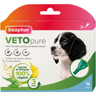 Beaphar Bio Spot On Veto pure Краплі від бліх, кліщів та комарів для цуценят