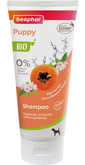 Beaphar Bio Shampoo Puppy Французький шампунь для цуценят (200 мл)