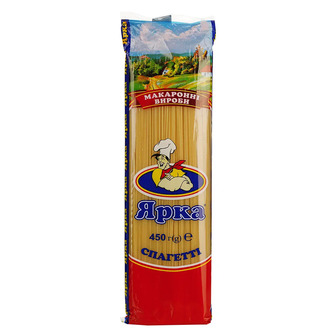Макаронні вироби Ярка Спагетті 0.45 кг (895009)