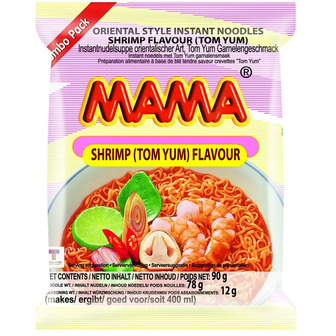 Локшина швидкого приготування MAMA Том Ям з креветкою 90 г