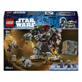 Конструктор LEGO Star Wars Сутичка дроїдів-охоронців у палаці Хатта 75451