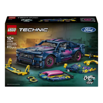 Конструктор LEGO Тюнінг-гараж з автомобілем Ford Mustang GT 42236