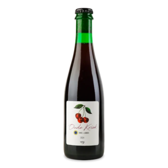 Пиво Boerenerf Oude Kriek червоне нефільроване (0,375л)