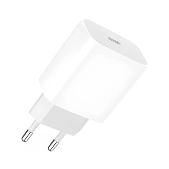 Мережевий зарядний пристрій Denmen DC06 20W 3.6A USB-C Білий (9869208124809)