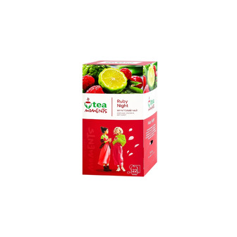 Чай квітковий Tea Moments Ruby Night 1.7 г 22 шт (4823118606652)