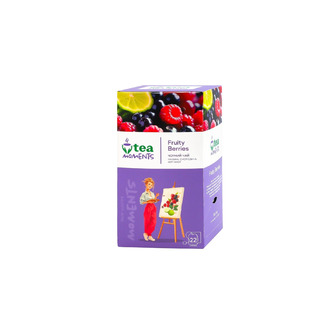 Чай чорний Tea Moments Fruity Berries 1.8 г 22 шт (4823118606744)