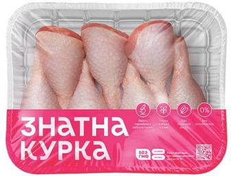 Гомілка курчат-бройлерів Знатна курка фасована охолоджена