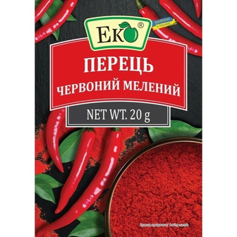 Перець Еко червоний мелений 20 г (4820001170634)