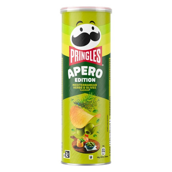 Чипси Pringles Середземноморські трави та оливки 165 г (5053990190140)