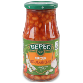 Квасоля Верес по-українськи скл/б 465г