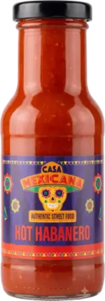 Соус Casa Mexicana з гострим перцем хабанеро та чипотле 270 г