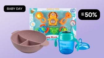 BABY DAY! До -50% на іграшки та аксесуари для малюків