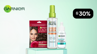 До -30% на товари бренду Garnier