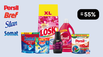 До -55% на засоби для прання та чишення Persil, Bref, Silan, Somat, інші