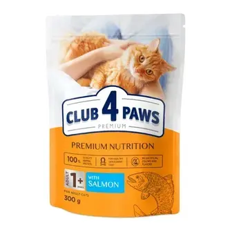 Сухий корм для котів Club 4 Paws Premium 300 г - лосось