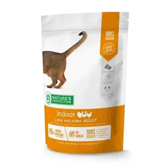 Сухий корм для котів Nature's Protection Indoor Adult 400 г - домашня птиця
