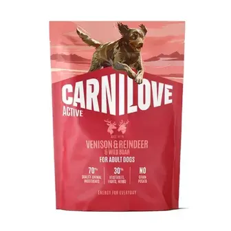 Сухий корм для собак Carnilove Active Adult 1,5 кг - оленина та дикий кабан