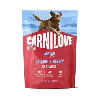 Сухий корм для собак Carnilove Active Adult 1,5 кг - лосось та індичка